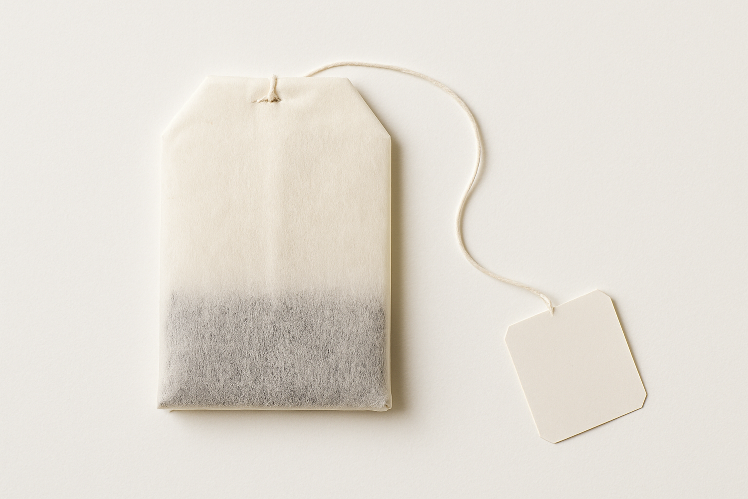 Plain tea bag